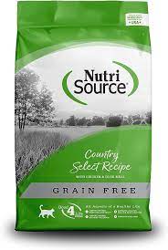 NutriSource Cat Food, Grain Free Country Select, 6.6lb