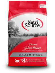 NutriSource Cat Food, Grain Free Ocean Select, 6lb