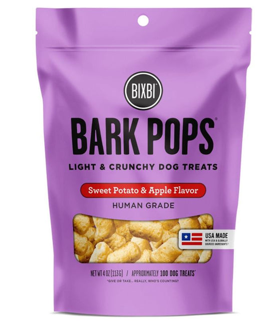 Bixbi Bark Pops Sweet Potato and Apple Treat 6 oz