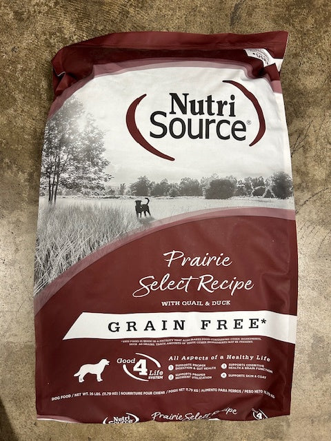 Nutri Source Grain Free Prairie Select 5lb