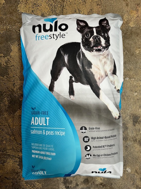 Nulo Freestyle Puppy Dog Food, Grain Free Salmon 23lb