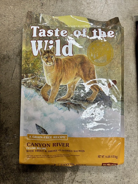 Taste of the Wild Canyon River, Cat Food, 14lb
