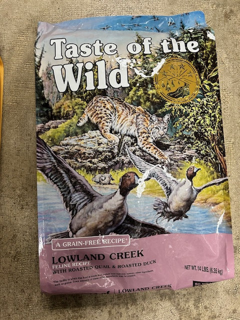 Taste of the Wild Lowland Creek, Cat Food, 14lb