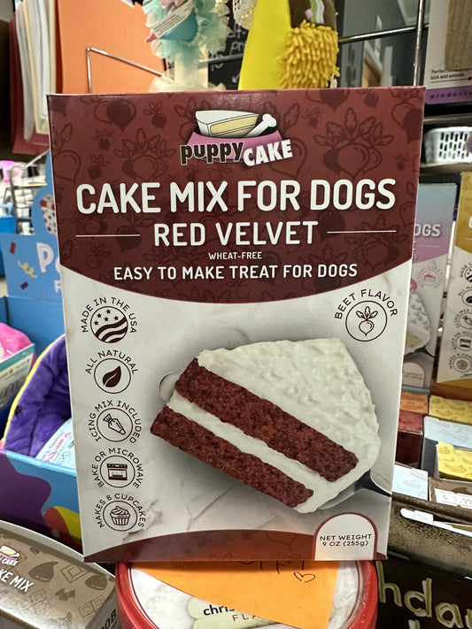 Puppy Cake Mix, Red Velvet