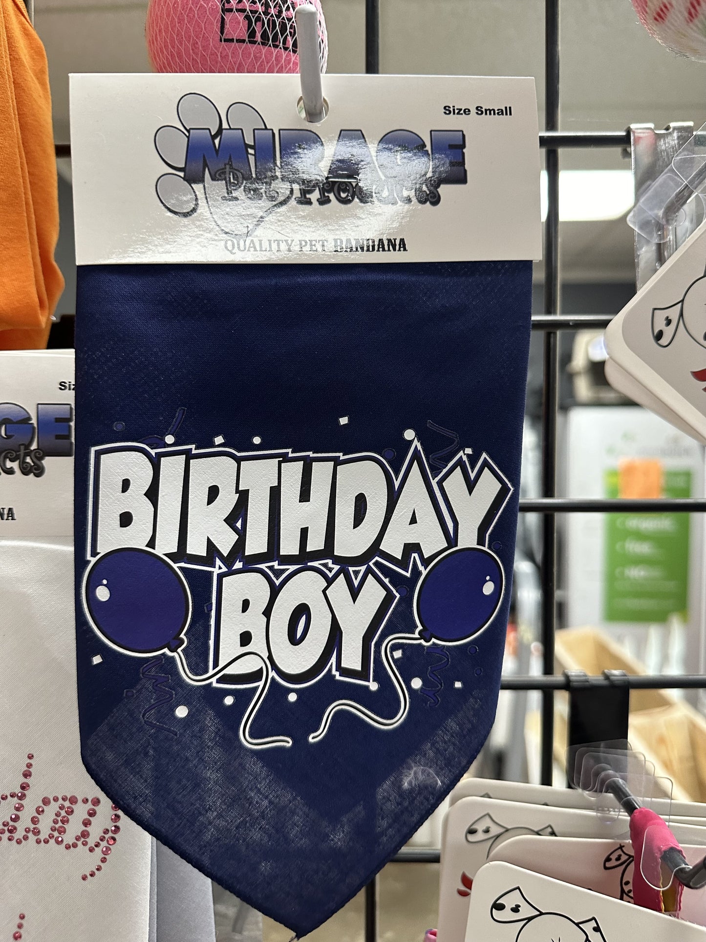 Mirage Birthday Boy Bandana,Small