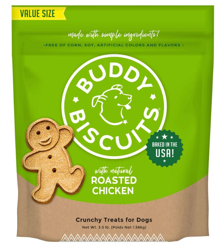 Cloudstar Buddy Biscuits Roasted Chicken ; Dog Treat ;  3.5 oz