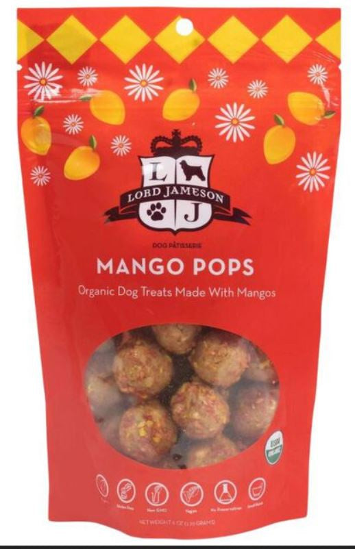 Lord Jameson Mango Pops Dog Treat 6 oz