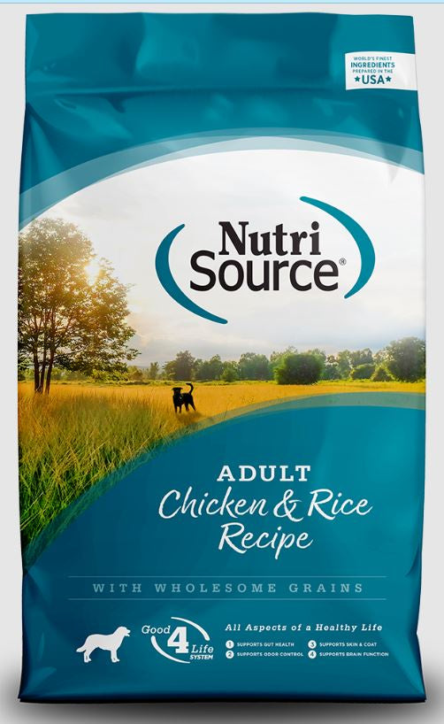 NutriSource Dog Food, Chicken and Rice, 5lb